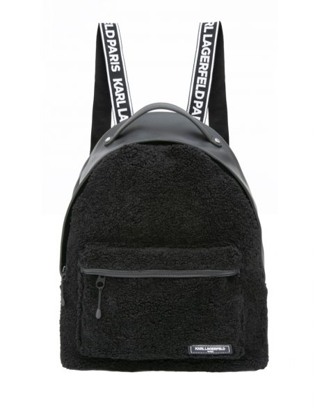 Karl Lagerfeld Apres Ski Shearling Backpack