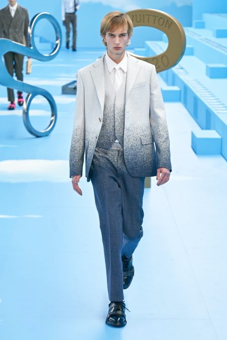 Virgil Abloh Made Playful Suits for Louis Vuitton Fall 2020