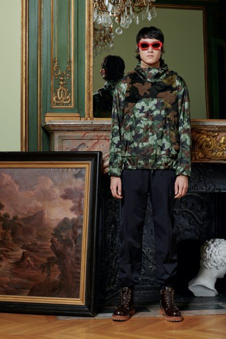 LOUIS VUITTON MEN'S CAMO MONOGRAM FALL 2020 FASHION COLLECTION