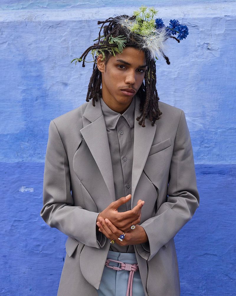 Arthur Kopp appears in Louis Vuitton's spring-summer 2020 campaign.