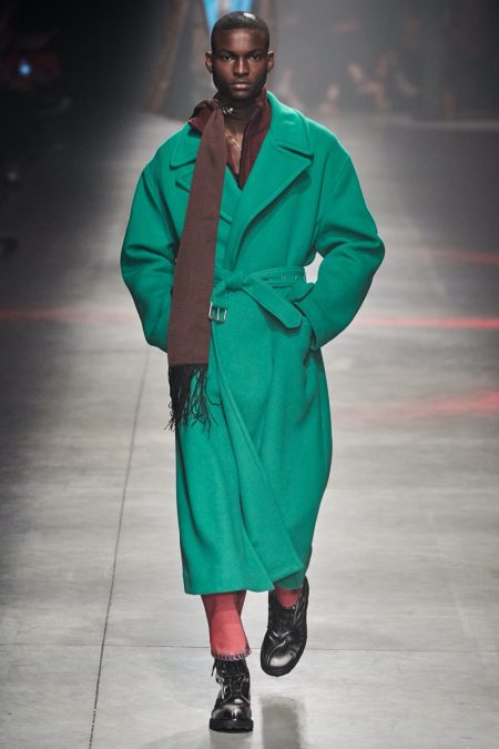 MSGM Fall Winter 2020 Mens Collection Runway 016