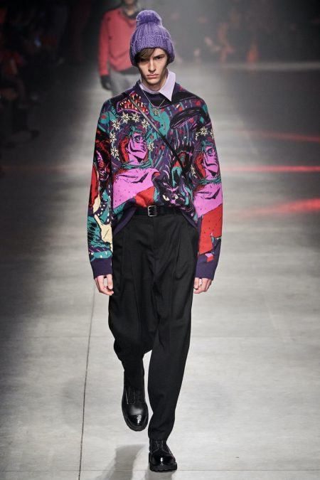 MSGM Fall Winter 2020 Mens Collection Runway 021