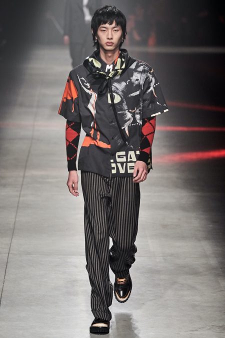 MSGM Fall Winter 2020 Mens Collection Runway 038