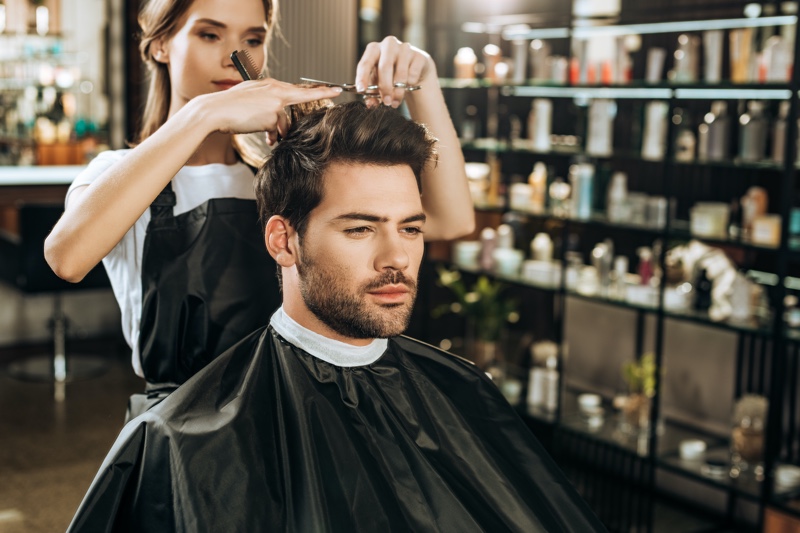 Man Hair Salon Haircut Man Hair Salon Haircut