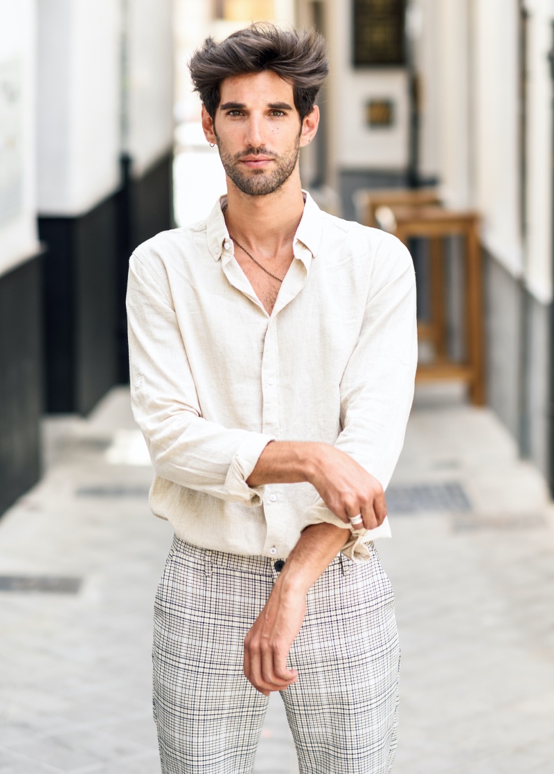 The button-down shirt adds versatility to any wardrobe with the ability to dress it up or down at a moment's notice. 