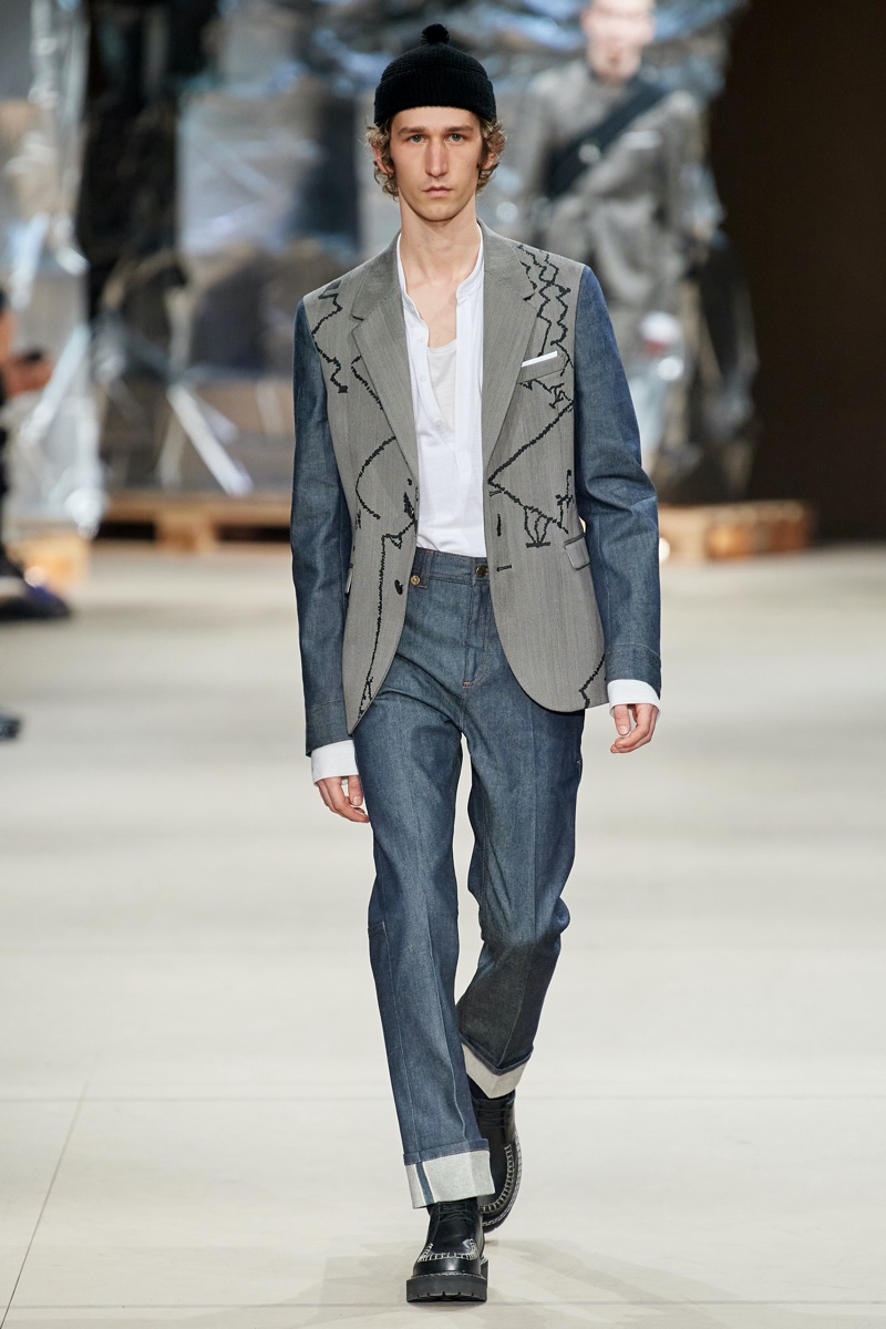 Neil Barrett Proposes Style for the Artist with Fall '20 Collection Neil Barrett Proposes Style for the Artist with Fall '20 Collection