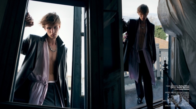 Niklas Dons Chic Fashions for Marie Claire Man Turkey Niklas Dons Chic Fashions for Marie Claire Man Turkey
