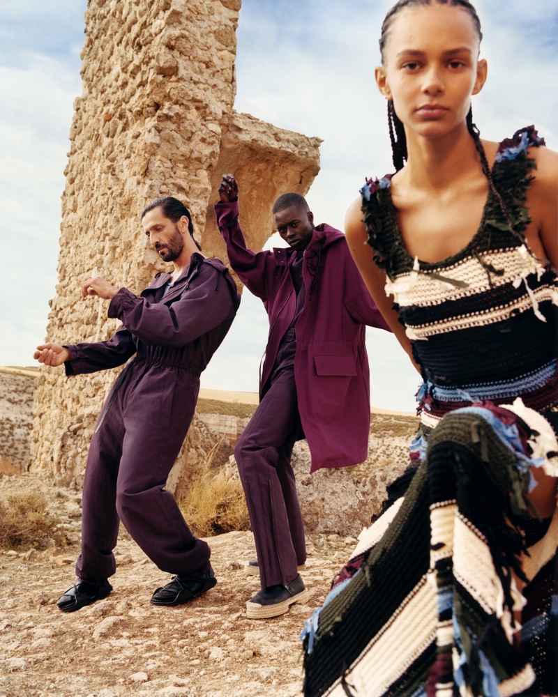 David Kammenos, Alpha Dia, and Binx Walton front Salvatore Ferragamo's spring-summer 2020 campaign.