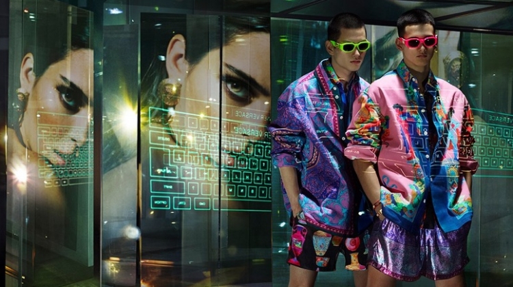Kohei, Justin + More Are on Display for Versace Spring ’20 Campaign