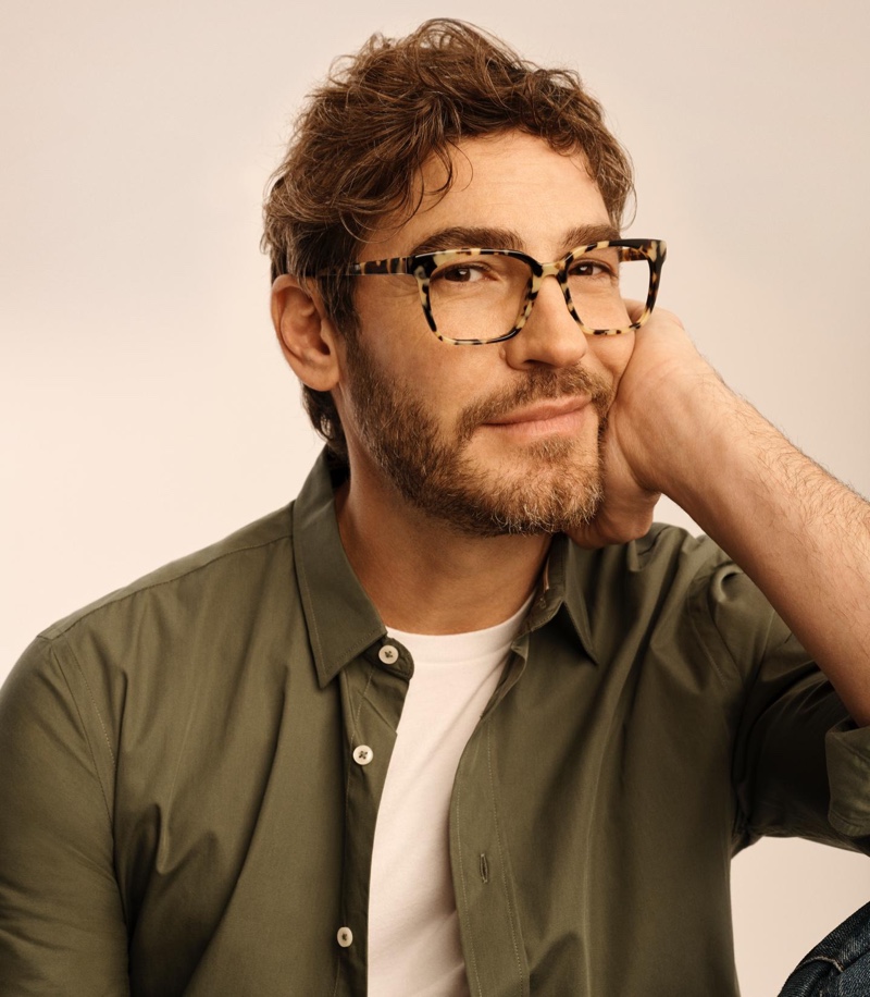 Hughes Glasses in Marzipan Tortoise » Warby Parker Kicks off a New Decade with Sleek Frames Hughes Glasses in Marzipan Tortoise