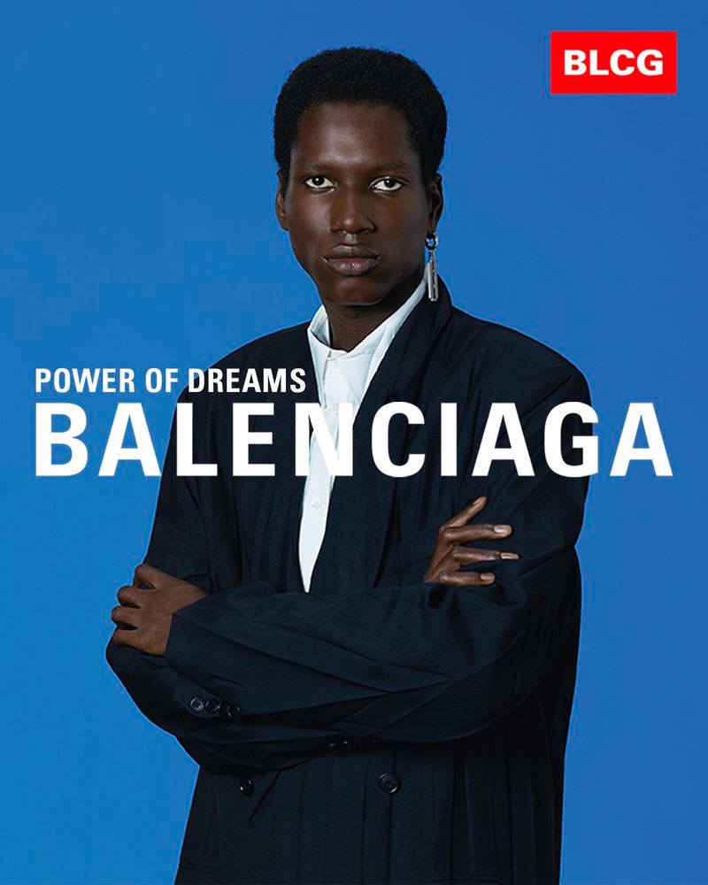 Marius Courcoul stars in Balenciaga's spring-summer 2020 campaign.