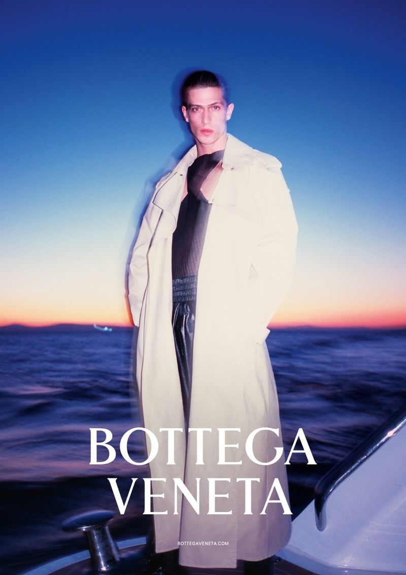 Edoardo Sebastianelli stars in Bottega Veneta's spring-summer 2020 campaign.