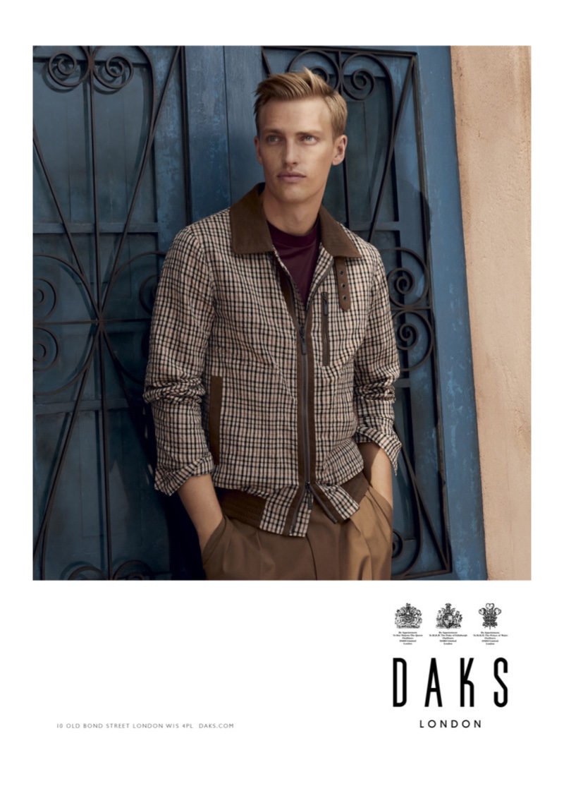 Daks enlists Victor Nylander as the star of its spring-summer 2020 campaign.