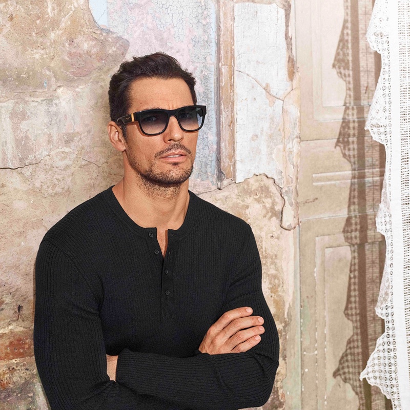 David Gandy Dolce And Gabbana Spring 2020 Mens Eyewear Campaign 