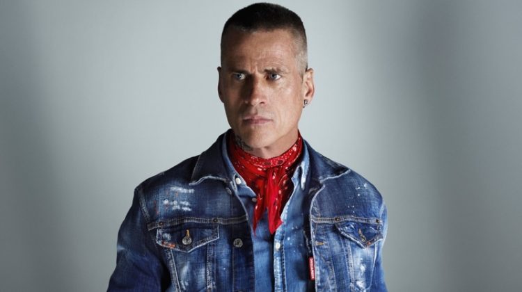 Mark Vanderloo stars in Dsquared2's spring-summer 2020 campaign.