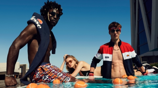 Kit Butler, SAINt JHN + More Front Ellesse Spring '20 Campaign SAINt JHN, Stella Lucia, and Kit Butler star in Ellesse's spring-summer 2020 campaign.