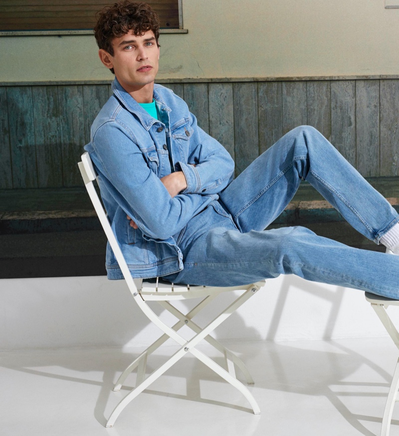 Arthur Gosse doubles down on denim for Esprit's 'I Am Sustainable' campaign.