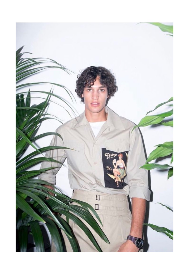 Francisco is Safari-Ready in Dolce & Gabbana for GQ Brasil
