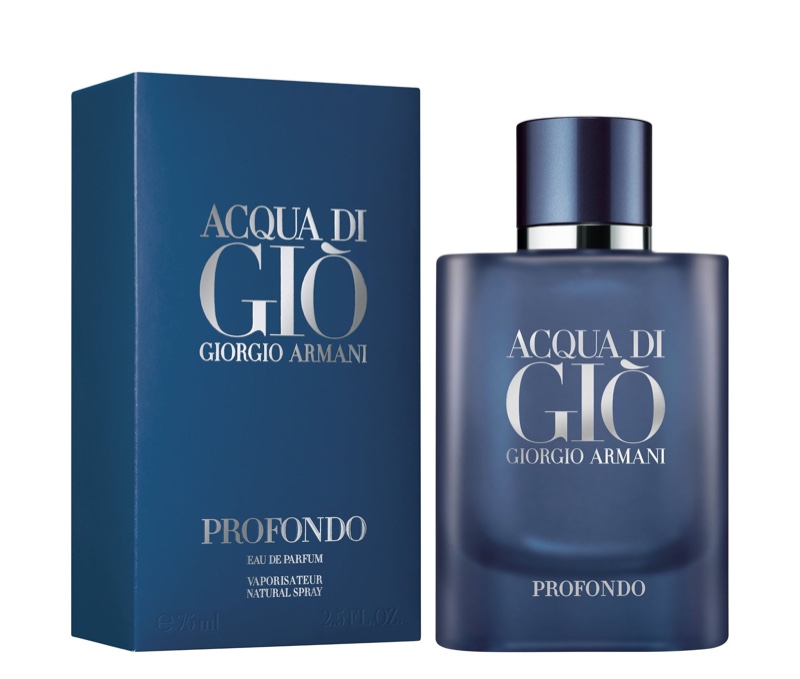 Giorgio Armani Acqua di Gio Profondo Fragrance Packaging