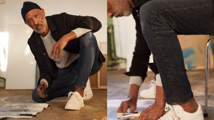 Lono & Kamui Slip Into H&M Freefit Denim Jeans