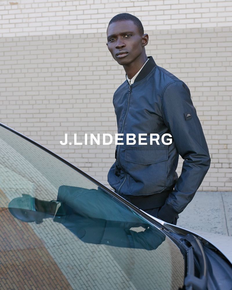 Fernando Cabral fronts J.Lindeberg's spring-summer 2020 campaign.