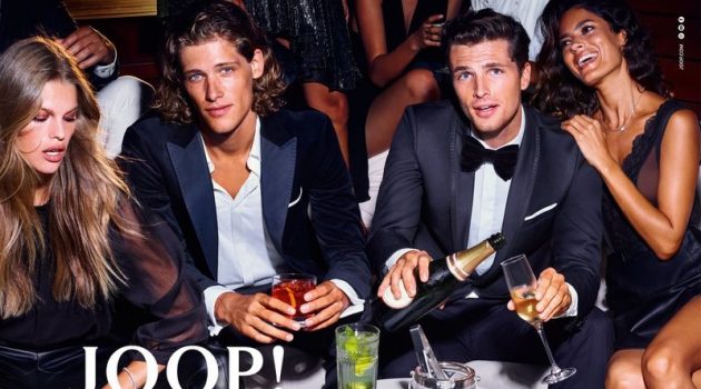 Edward & Umberto Live the Life for JOOP! Spring '20 Campaign Kim Riekenberg, Umberto Villahermosa, Edward Wilding, and Sarah Q. star in JOOP!'s spring-summer 2020 campaign.