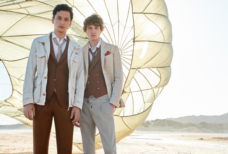 Connecting with L.B.M. 1911, Hideki Asahina and Jakob Zimny front L.B.M. 1911's spring-summer 2020 campaign. » Hideki & Jakob Embrace Casual Elegance for L.B.M. 1911 Spring '20 Campaign Connecting with L.B.M. 1911, Hideki Asahina and Jakob Zimny front L.B.M. 1911's spring-summer 2020 campaign.