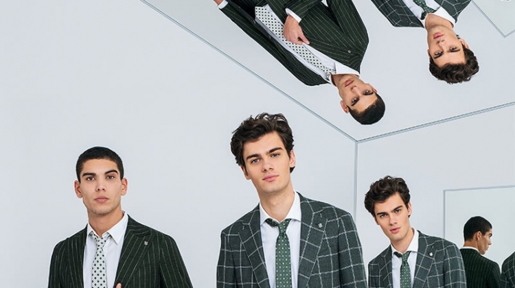 Alexandru & Samuele Inspire in Sartorial Style for Lubiam Spring ’20 Campaign