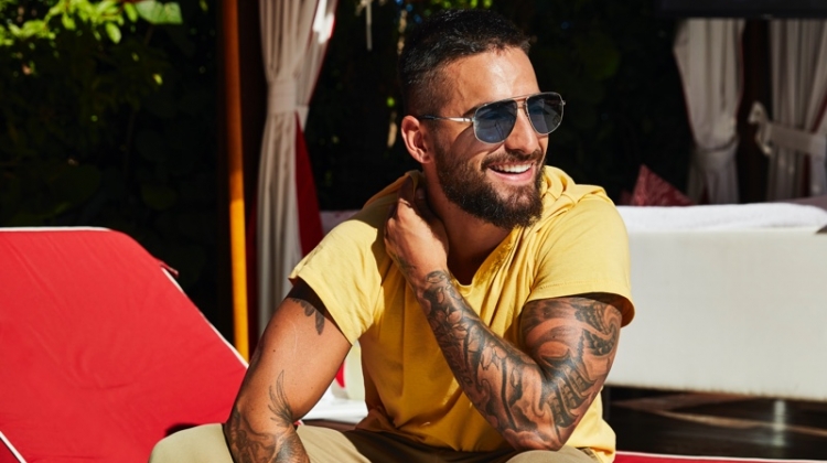 Maluma Relaxes Poolside with Men’s Health, Talks ‘Marry Me’