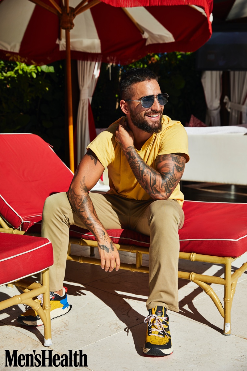 Maluma 2020 Men's Health Photo Shoot