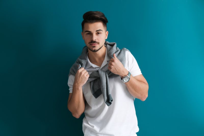 Man in Polo Shirt
