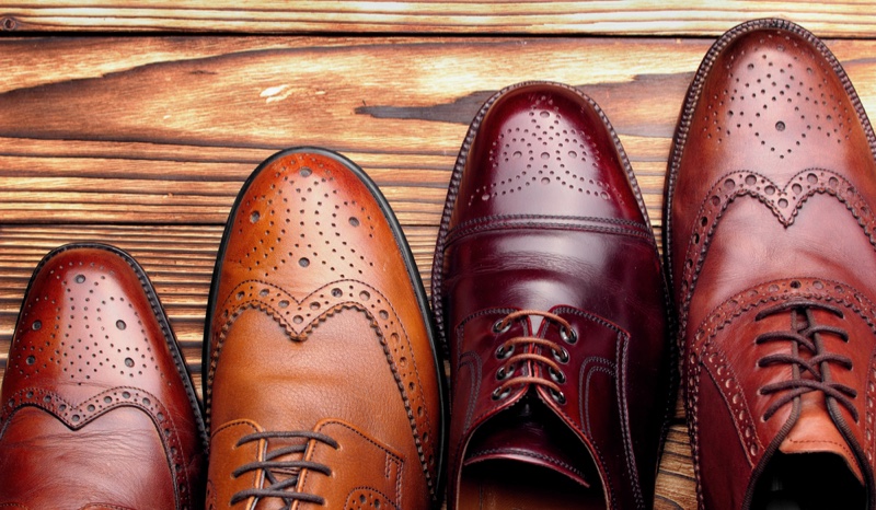 Men's Dress Shoes in Brown Shades