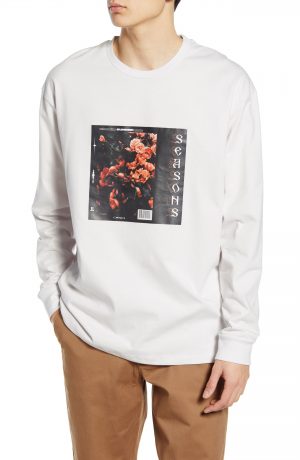 Men's Topman Floral Graphic Tee Men's Topman Floral Graphic Tee