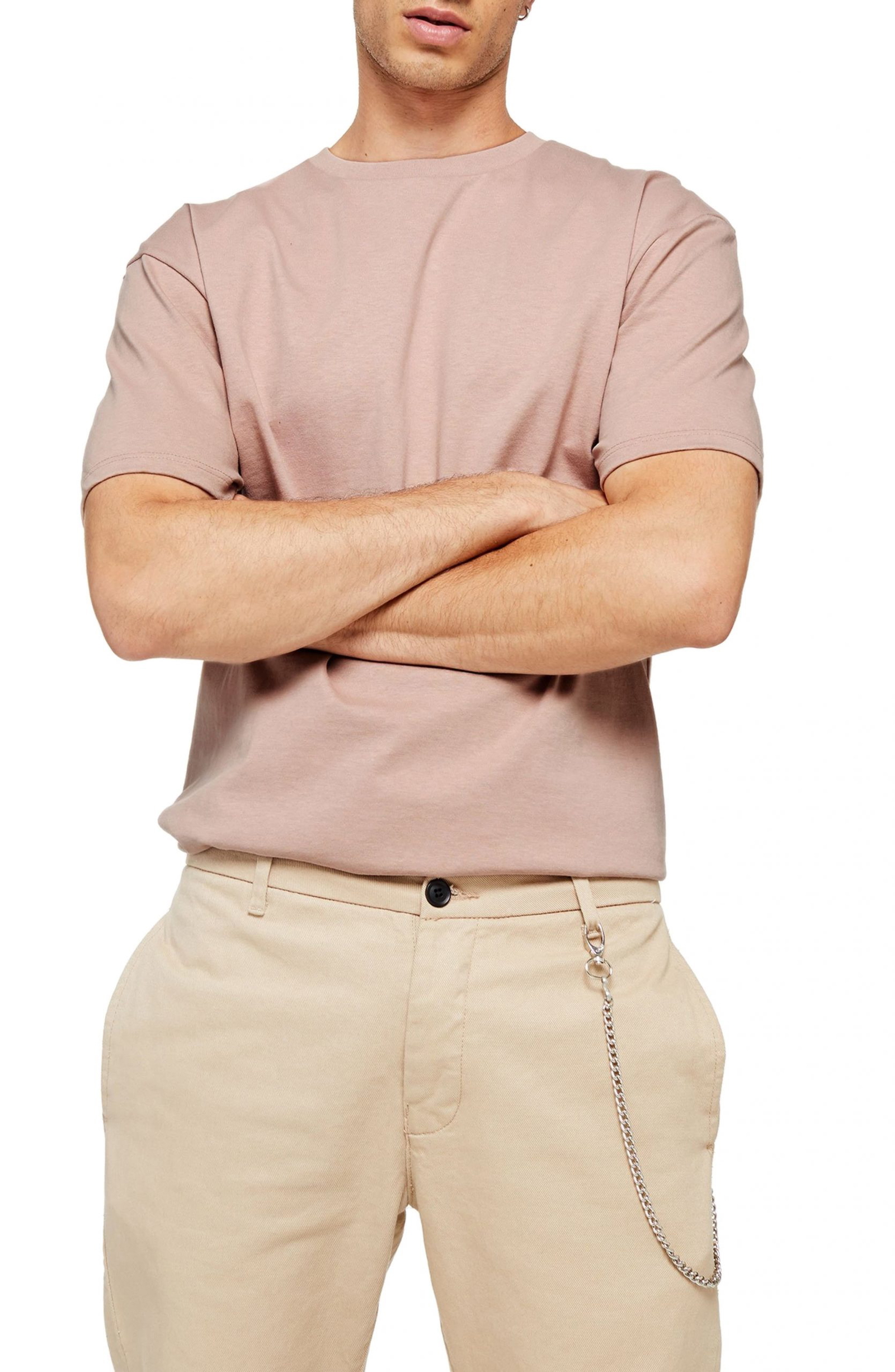 topman pink t shirt