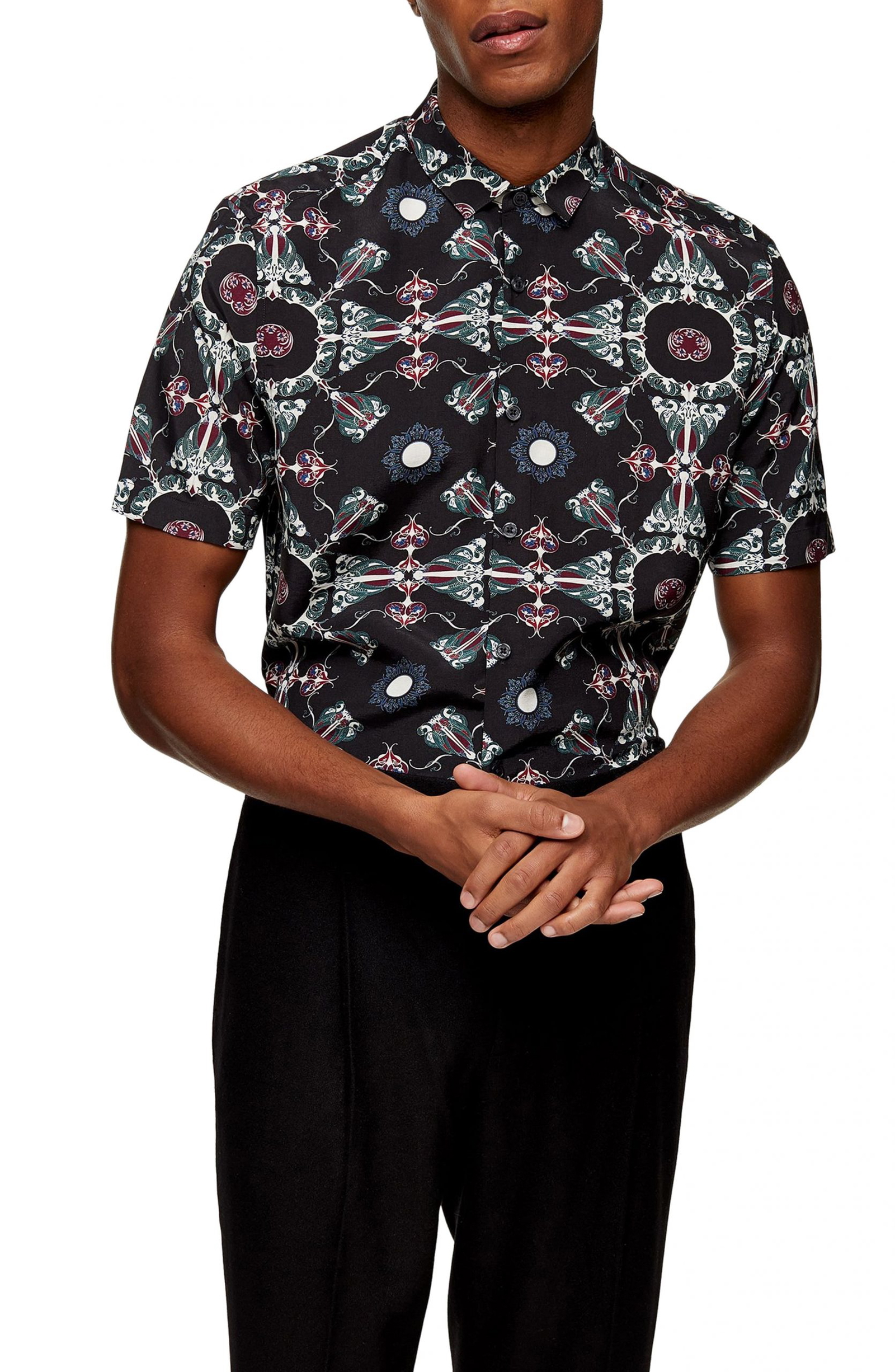 slim button up