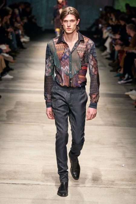 Missoni Fall Winter 2020 Mens Collection Runway 012