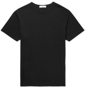 Mr P. - Cotton-Jersey T-Shirt - Men - Black Mr P. - Cotton-Jersey T-Shirt - Men - Black