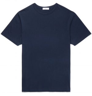 Mr P. - Cotton-Jersey T-Shirt - Men - Blue Mr P. - Cotton-Jersey T-Shirt - Men - Blue