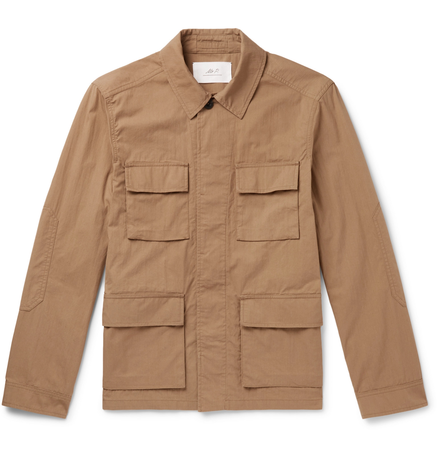 Mr P. - Cotton and Nylon-Blend Field Jacket - Men - Neutrals | The ...