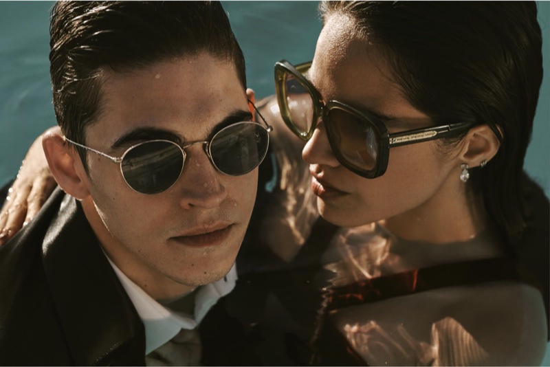 Oliver Peoples enlists Hero Fiennes-Tiffin and Kelsey Asbille as the stars of its spring-summer 2020 campaign.