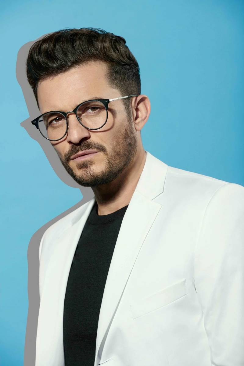 Orlando Bloom stars in BOSS' spring-summer 2020 eyewear campaign.