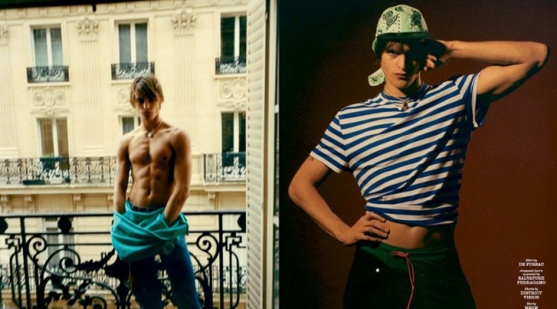 Parker van Noord Goes Sporty for Interview Shoot Parker van Noord Goes Sporty for Interview Shoot
