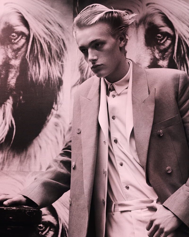Paul Smith enlists model Felix Archer as the star of its spring-summer 2020 campaign.