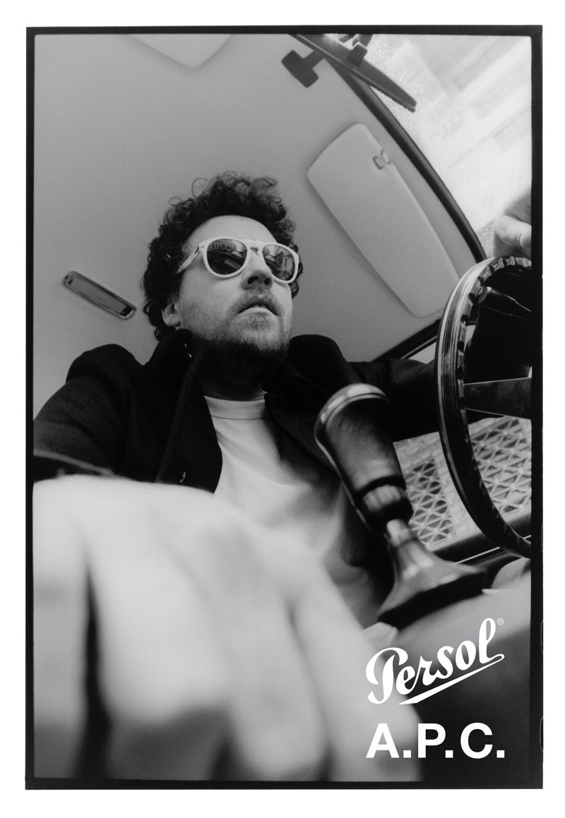 Metronomy frontman Joseph Mount appears in the Persol x A.P.C. campaign.