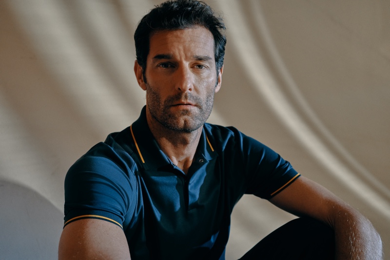 Front and center, Mark Webber stars in the Porsche x BOSS spring-summer 2020 campaign.