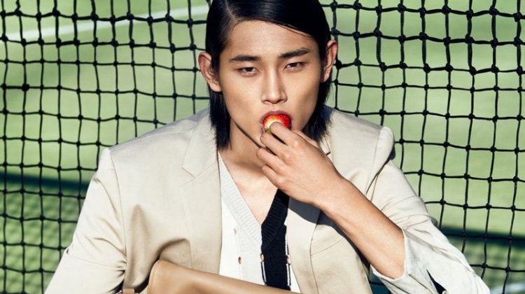 Tae Min Park Models Fendi for Dazed Korea Cover Story