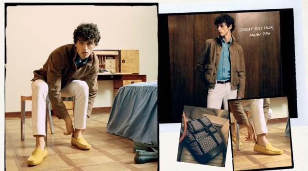 Tod's enlists Alberto Perazzolo as the star of its spring-summer 2020 campaign.