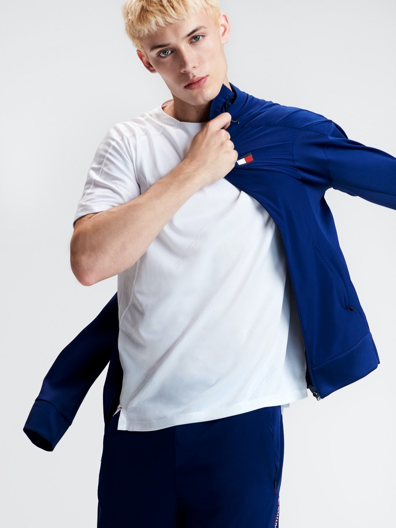 João Knorr stars in Tommy Sports' spring-summer 2020 collection lookbook.