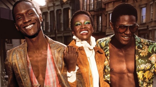 Hamid & Adonis Rock Bold Colorful Looks for WSJ. Magazine Hamid & Adonis Rock Bold Colorful Looks for WSJ. Magazine