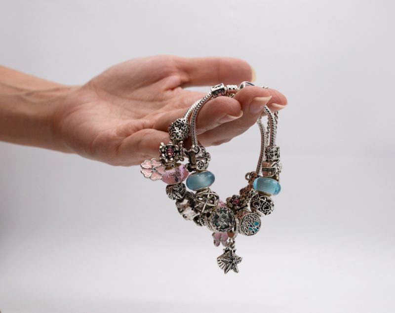 Womans Bracelet with Charms